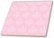 3dRose Pink Chic Chandeliers 8 Inch Ceramic Tile