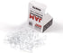JAM PAPER Colorful Butterfly Clips, White Paper Clamps, 15/Pack