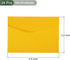YOKIVE 24pcs Gift Card Envelopes, 10x7cm Mini Envelopes Small Envelopes Credit Card Size Bulk for Thank You Cards Graduation Greeting Wedding Birthday,Yellow by YOKIVE