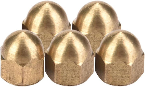 Brass Acorn Nut, Dome Cap Nut, Professional Repair Accessories for Furniture Machinery Repair Hardware(M4(20PCS)) by Qioniky