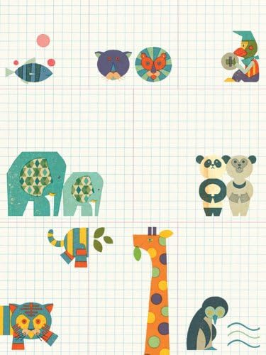 Vintage Inspired Illustrated Sticky Notes: Animal Adventures Sticky Notepad for Office