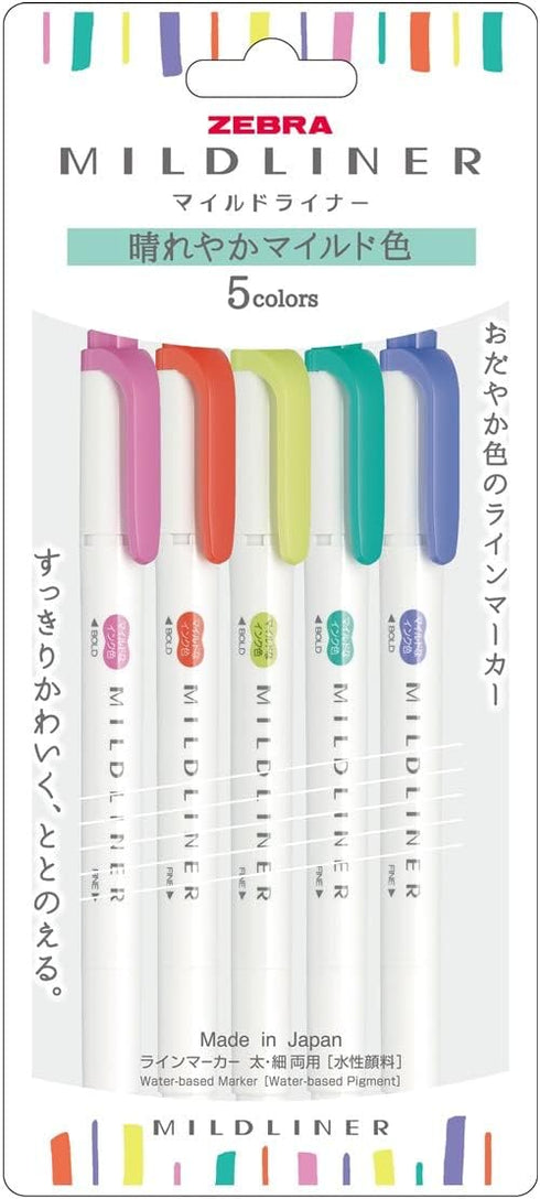 Pen Set of 5 Types for Kids, Office, College, School (WKT7-5C-N, WKT7-5C-RC-N, WKT7-5C-HC-N, WKT7-5C-NC-N, WKT7-N-5C-N)