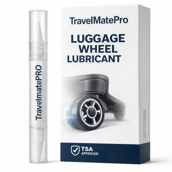 Travelmate Pro Luggage Wheel Lubricant Pen Fix Stuck Suitcase Wheels Instantly Smooth Rolling Travel