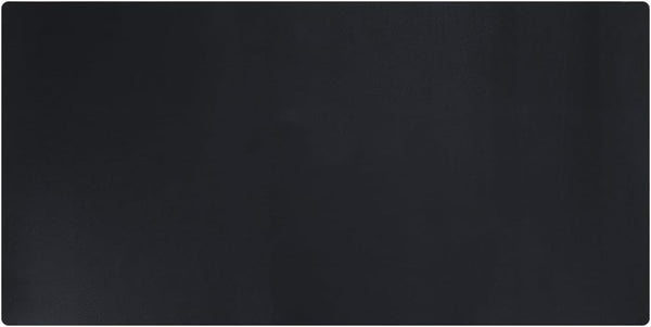 KINGFOM Desk Pad, PU Leather Office Desktop Protector with Comfortable Writing Surface (23.6" x 11.8", Black)