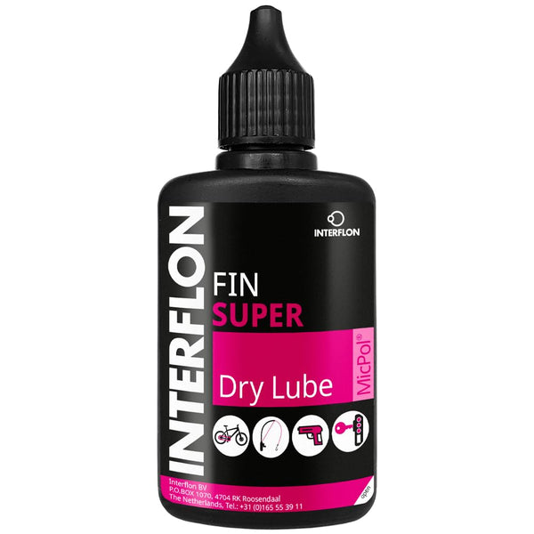Interflon Fin Super Dry Lube, Universal Dry Film Lubricant Multipurpose Penetrating Long-Lasting