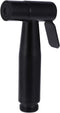 DOITOOL Handheld Bidet Sprayer Head for Toilet, Stainless Steel, Black, Modern Finish,