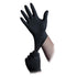 Black Lightning Disposable Exam Gloves, Powder-Free Nitrile, Small, 100-Ct