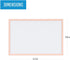 MasterVision Pastel Collection Magnetic Dry Erase Whiteboard, Salmon Colored MDF Frame, 15.75" x 11.81" by MasterVision