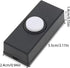 GKOXUQ Wall Mounted Doorbell Switches Lighted Doorbell Push Button Replacement Hard Wiring Press Button Enduring