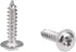 uxcell 2.3x10mm Self Tapping Screws, Phillips Pan Head with Washer, 304 Stainless Steel Fasteners, 50Pcs