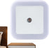 Generic 3000K Dusk to Dawn Night Light Square Plug in Lamp, Smart Light Sensor Lighting, Warm White-Glow | Energy