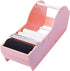 QILIMA Desktop Pink Water Activated Tape Dispenser, 1.88In x 55 Yards Kraft Paper Gum Tape