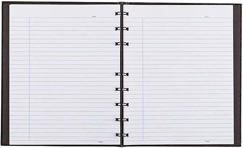 Rediform BLUELINE NotePro Notebook, Black, 9.25" x 7.25" with 150 Pages (A7150.BLK)