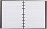 Rediform BLUELINE NotePro Notebook, Black, 9.25" x 7.25" with 150 Pages (A7150.BLK)