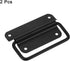 uxcell Chest Handles, 2Pcs Stainless Steel Folding Handle, Pull Handles for Wooden Box, Tool Box, Industrial Equipment