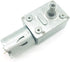 JGY-370 12V 30rpm DC Worm Gear Motor, 6kg.cm Mini Turbine Reducer Electric Machine for Toys, Self-Locking
