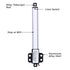 Linear Actuator, Electric Micro 12V DC Linear Actuator, 4" Stroke, Built-in Limit Switch, Low Noise for Home Automation