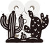 8 WADORN Cactus Toilet Paper Holder, Metal Cactus Plant Wall Mounted Toilet Paper Storage for Extra Rolls Funny Toilet