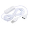 MECCANIXITY USB Extension Cable with ON/Off Switch, 2 Meter USB Male to Female Cord, Pack of 2