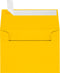 LUXPaper A2 Invitation Envelopes | Peel & Press | Sunflower Yellow | 4 3/8" x 5 3/4" | 80lb. Text | 50 Qty