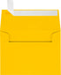 LUXPaper A2 Invitation Envelopes | Peel & Press | Sunflower Yellow | 4 3/8" x 5 3/4" | 80lb. Text | 50 Qty