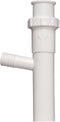 Keeney 35-8WK 1-1/2-Inch by 8-Inch Branch Tailpiece, Direct Connect or Slip Joint, White, 5/8-Inch O.D.