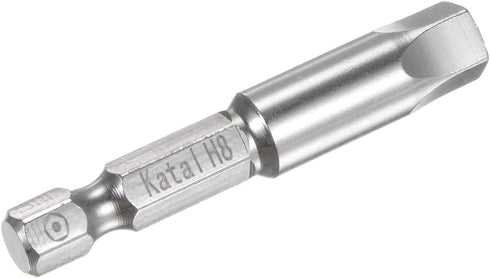 H8 Pentagon Screwdriver Bit 1/4" Hex Shank 2" Length Magnetic Security Power Tool