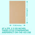 K-Kraft Mini Notebooks with Kraft Paper Covers ( 4.375 x 3.125 inch Set of 6) by K-Kraft