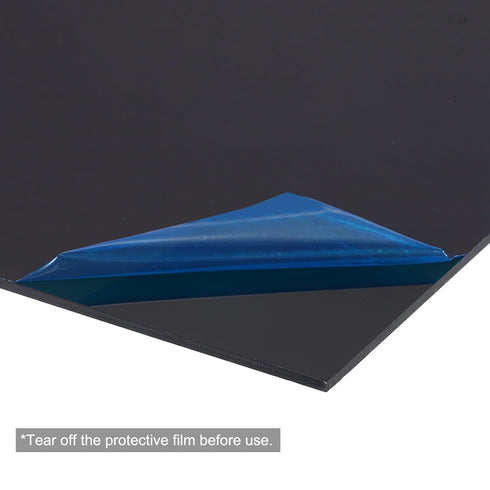 MECCANIXITY ABS Plastic Sheet, 10 Inch x 8 Inch x 0.06 Inch for Building Model DIY Crafts Panel