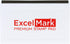 ExcelMark Rubber Stamp Ink Pad - Extra Large 4-1/4" by 7-1/4” (Red)