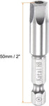 H8 Pentagon Screwdriver Bit 1/4" Hex Shank 2" Length Magnetic Security Power Tool