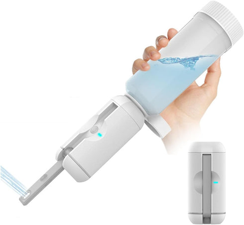 NJDQFA Portable Bidet for Travel Camping Daily Life,Reusable Peri Bottle Adjustable,Rechargeable Buttocks Cleaner