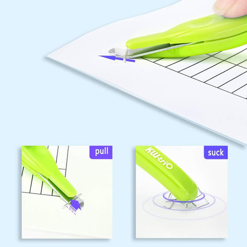 Professional Magnetic Staple Remover Tool - 3 PCS Easy Staple Pullers for Office, School, and Home