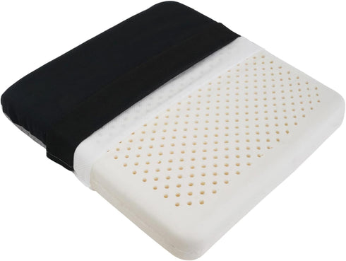 TIERSINI Latex Seat Cushion for Long Hours of Sitting - Office Chair, Car
