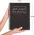 Softcover Bad Words Funny Spiral Notebook/Journal, 8.5" x 11", 120 College Ruled Pages, Durable Gloss Laminated Cover,