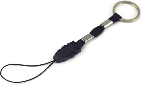 YOUOWO 10 Pcs Nylon Finger Short Lanyards - Detachable Circular Ring for USB Flash Drive, Cell Phone, Key, ID Card