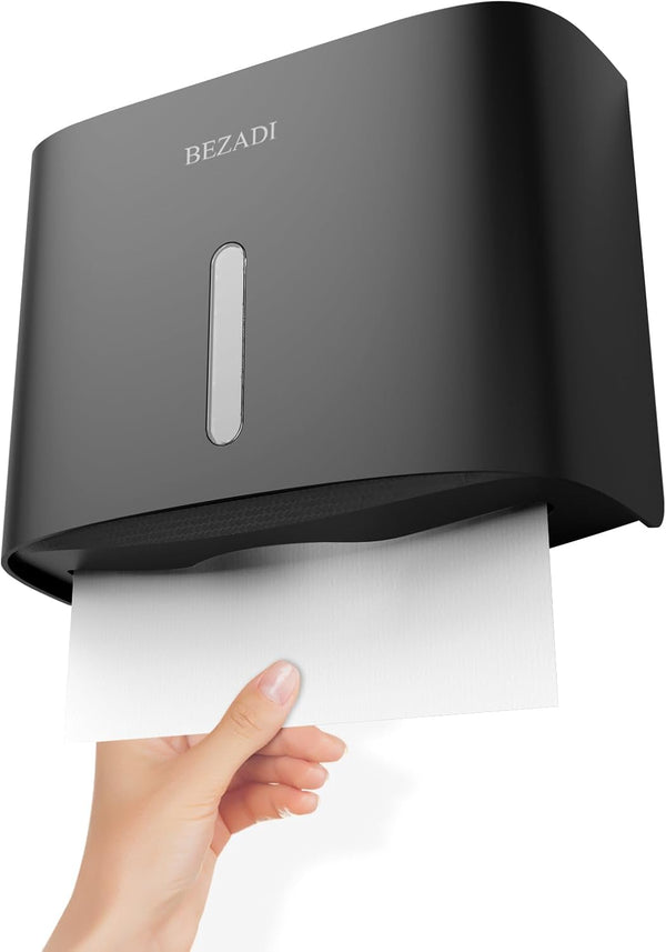 Paper Towel Dispenser,Large Capacity Wall Mount Tissue Dispensers with Smart Lock, Used