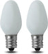 lumenivo 4W Replacement C7 Frosted White Bulb 120V Incandescent Light Bulb for