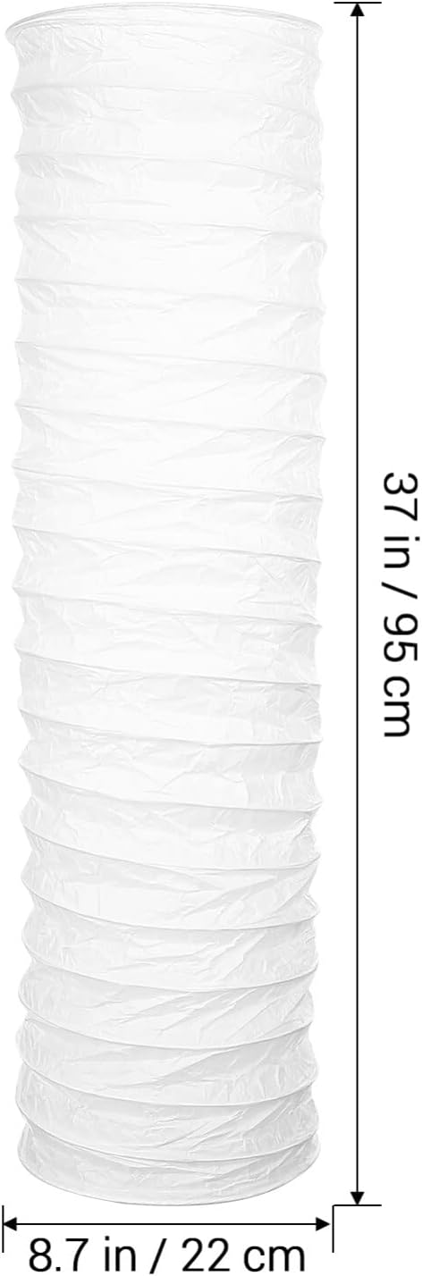 1pc 95x22cm STOBOK Lamp Shade, Paper Floor Lamp Shade Paper Light Cover DIY Rice Paper Floor Lamp Protector Cover