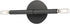 ML 25702-MB 5.75" 2-Light Lighting Skyva High Wall Sconce - Matte Black