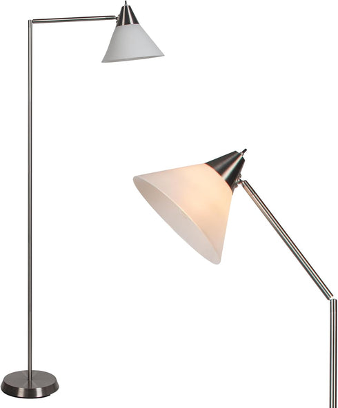 Floor Lamps for Living Room with Adjustable Arm, 74" Tall Lamp for