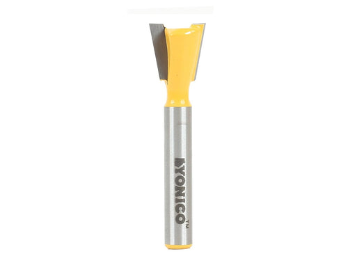 YONICO Dovetail Router Bit - 10 Degree X 1/2-Inch 1/4-Inch Shank 14111q