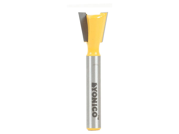 YONICO Dovetail Router Bit - 10 Degree X 1/2-Inch 1/4-Inch Shank 14111q