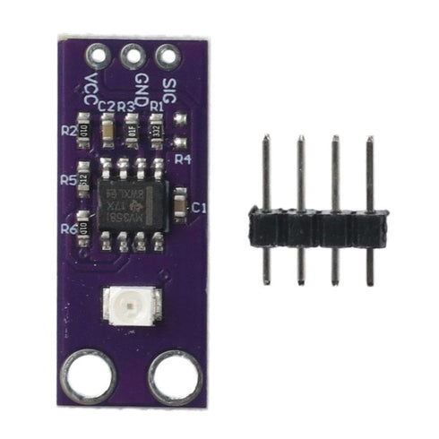 SHUATI 3.3V-5V S12SD UV Sensor Detection Module, Sunlight Intensity Detection, High Sensitivity Module, Light Intensity