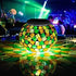 Waterproof Color Changing Table Lamp, Solar Powered Mosaic Glass Ball LED Garden Lawn Night Light Lamps, Party Lights