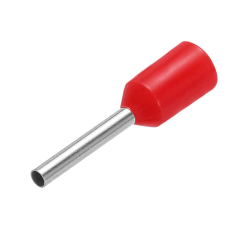 uxcell 2000 Pcs Insulated Ferrule Wire Connector, Electrical Crimp Terminal 22 AWG for Electrical Projects, Red