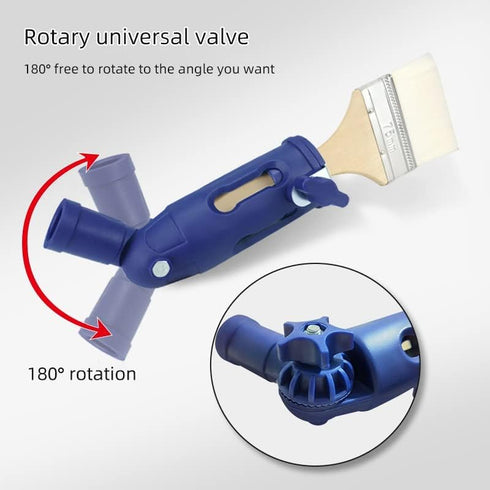 Paint Edger Brush Extender Roller Extension Pole 3.6ft Gripper Tool for Wall Corner Painting