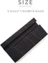 Business Card Holder for Desk - Elegant Display Holder Made of Sahara Noir Marble - Desk Organizer Stand for 25