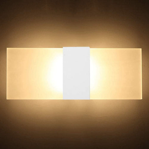 4) Haofy Sconces, LED Wall Lights Wall Mounted Sconce Light Bed Night Decorative Lamp for Hallway Bedroom Bathroom