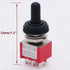 Twidec 6Pcs Mini Momentary Toggle Switch DPDT 3 Position 6 Pins (0N)-Off-(ON) Miniature Toggle Switch with Waterproof